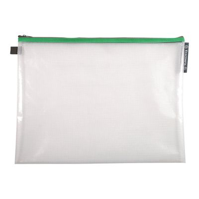Exacompta - Pochette à fermeture éclair en plastique souple - A3 - disponible dans différentes couleurs