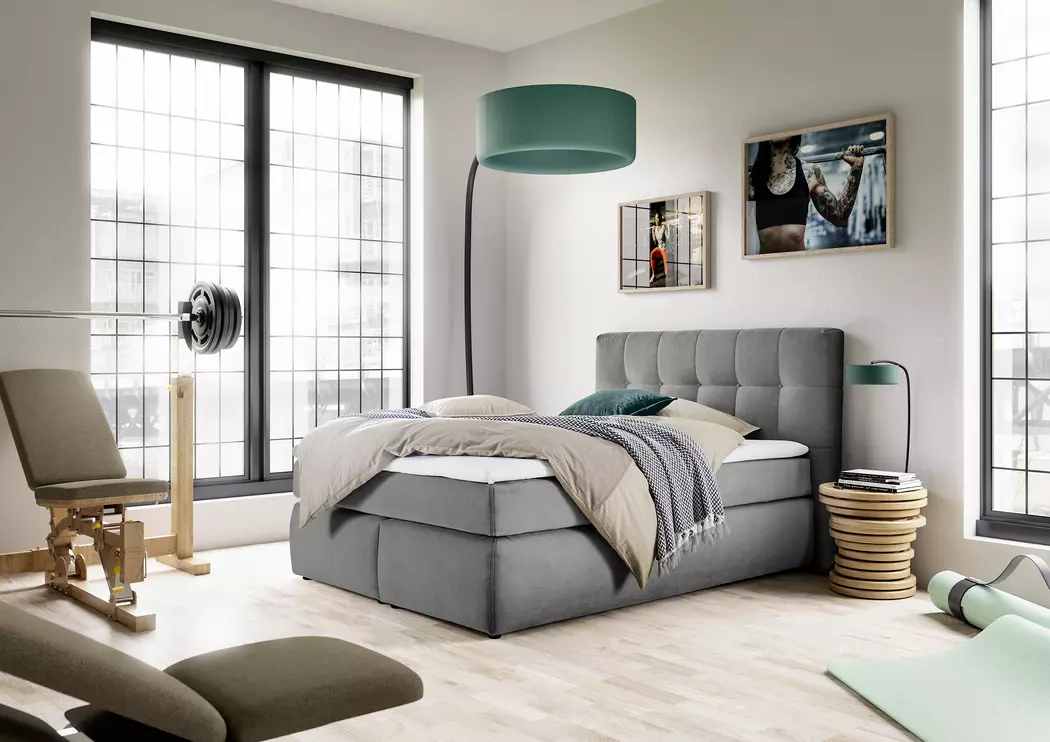 Boxspringbett Janah 140 x 200 cm