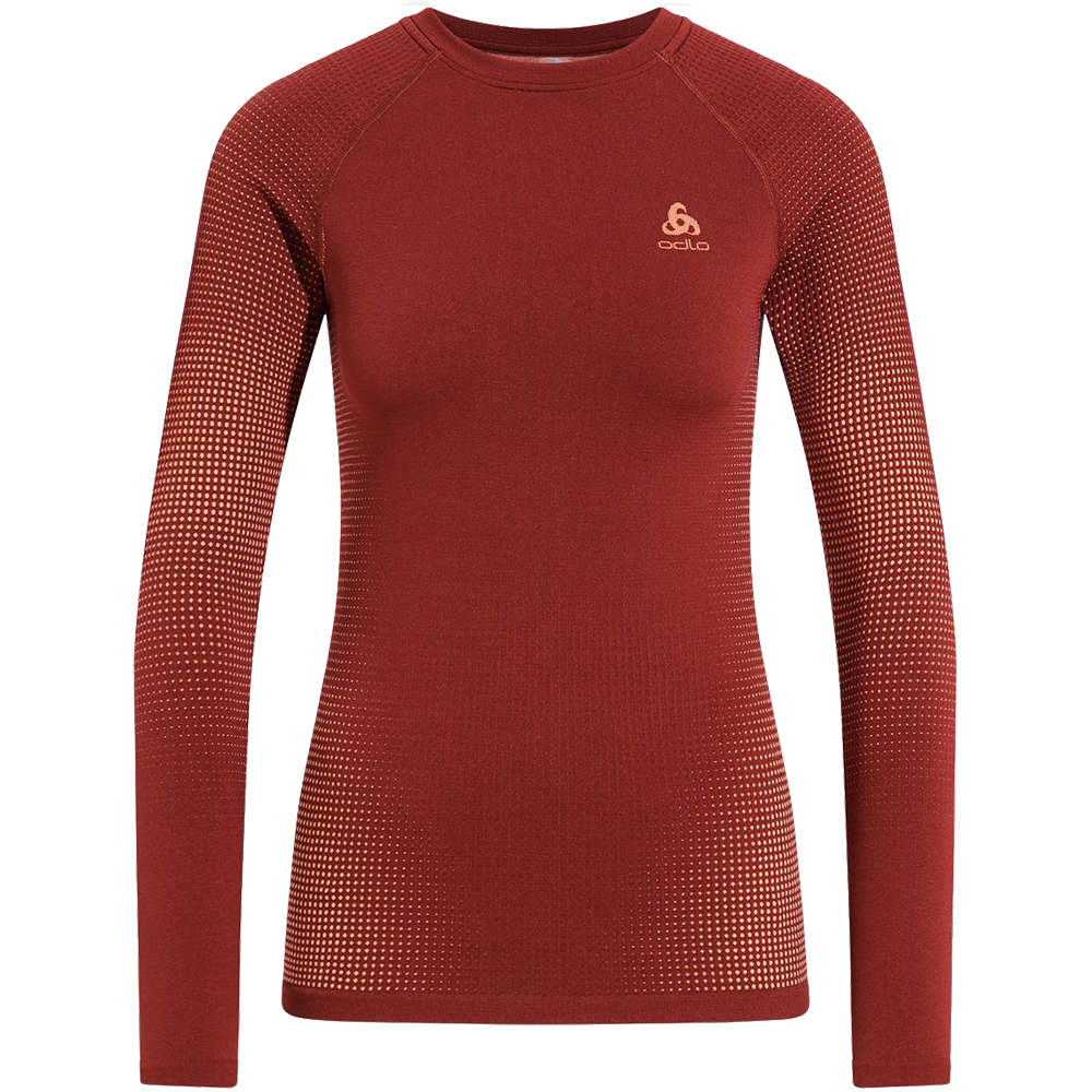 Odlo Performance Warm Eco Baselayer Damen spiced apple