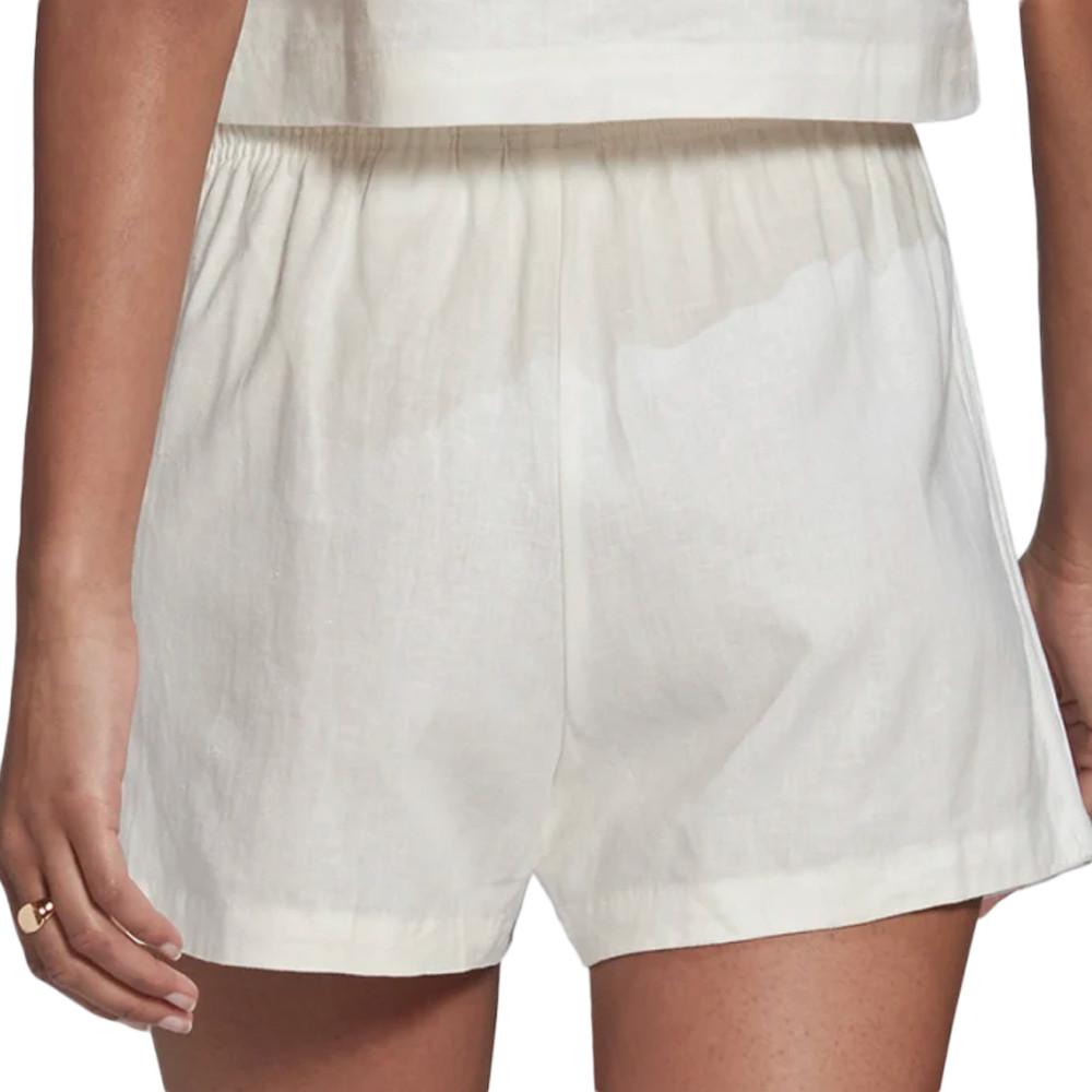 Adidas Short Blanc Femme Adidas Linen