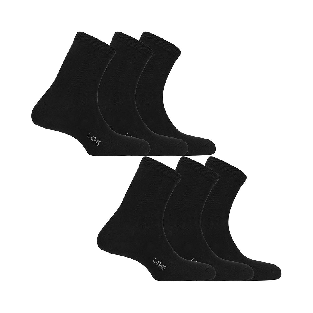 Bomullsokker 6 pk