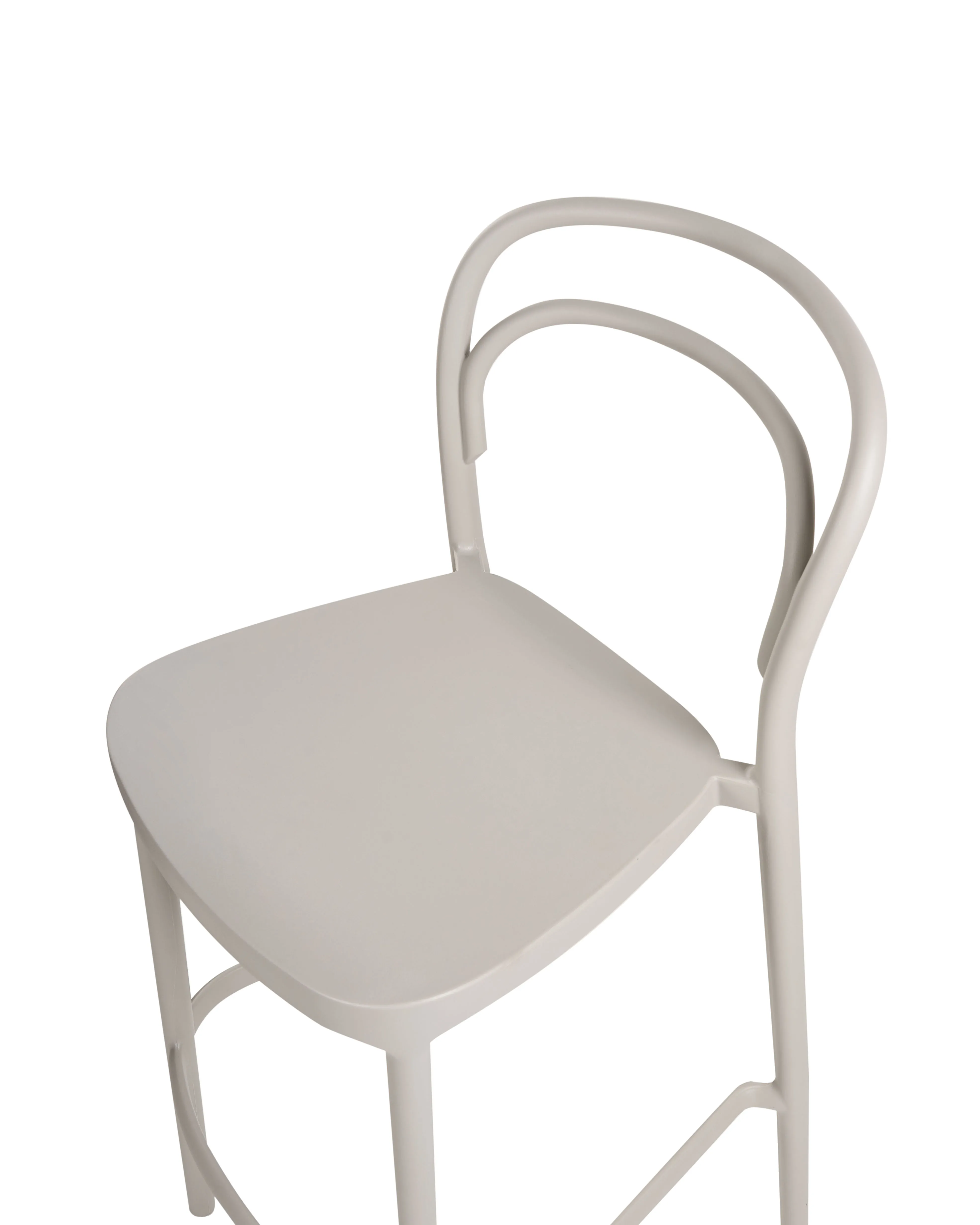 Set van 2 tuinbarkrukken PORANO Beige