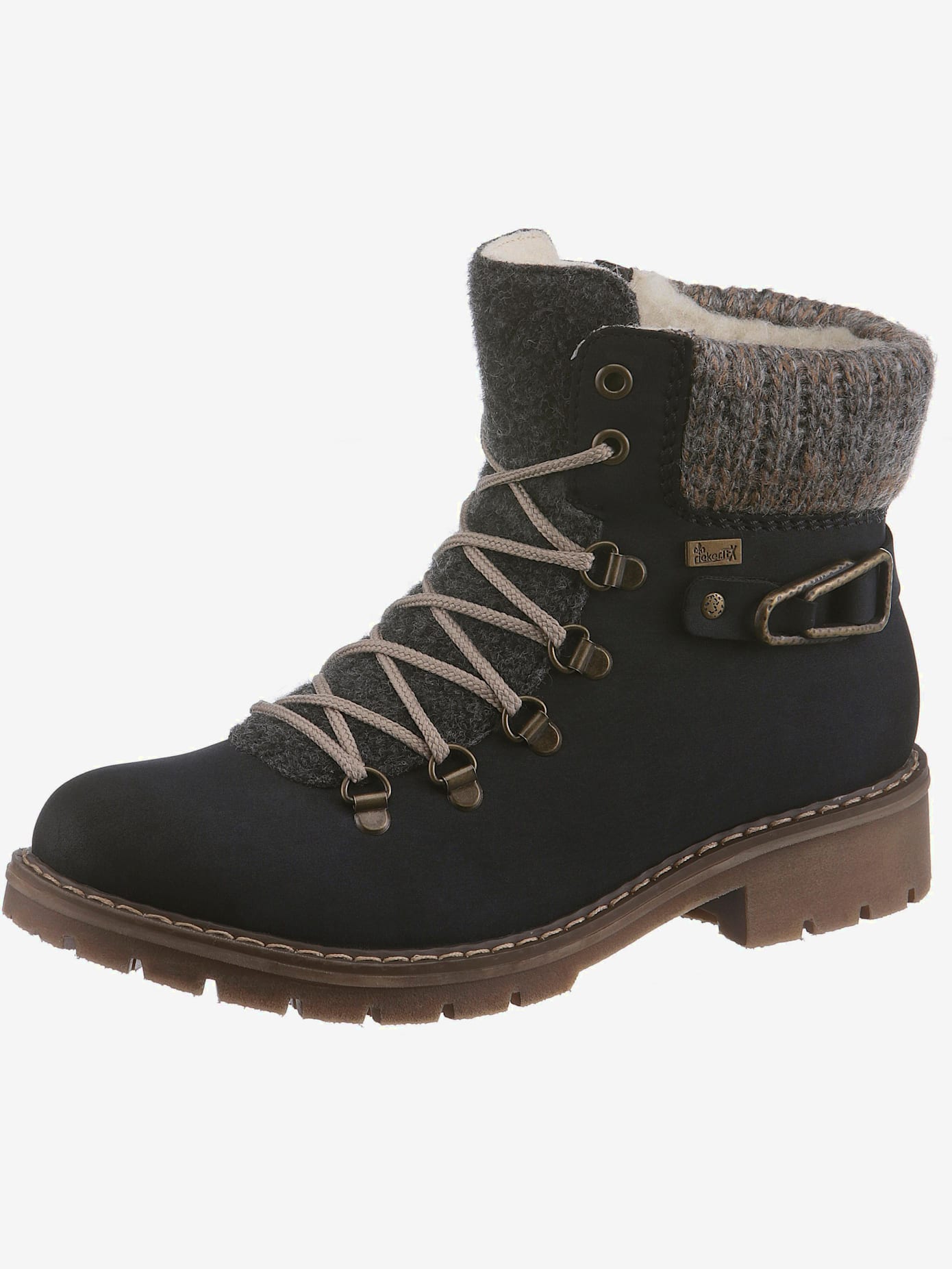 Bottines d'hiver style alpiniste tendance