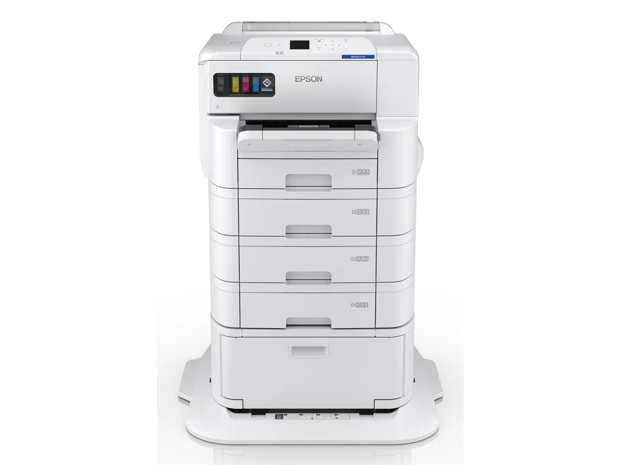 Epson WorkForce Pro EP-C7000DW - Printer - farve - Duplex - blækprinter - A3 - 4800 x 1200 dpi - op til 25 spm (mono) / op til 24 spm (farve) - kapacitet: 335 ark - USB 2.0, USB 3.0, Gigabit LAN, Wi-Fi(n), USB vært