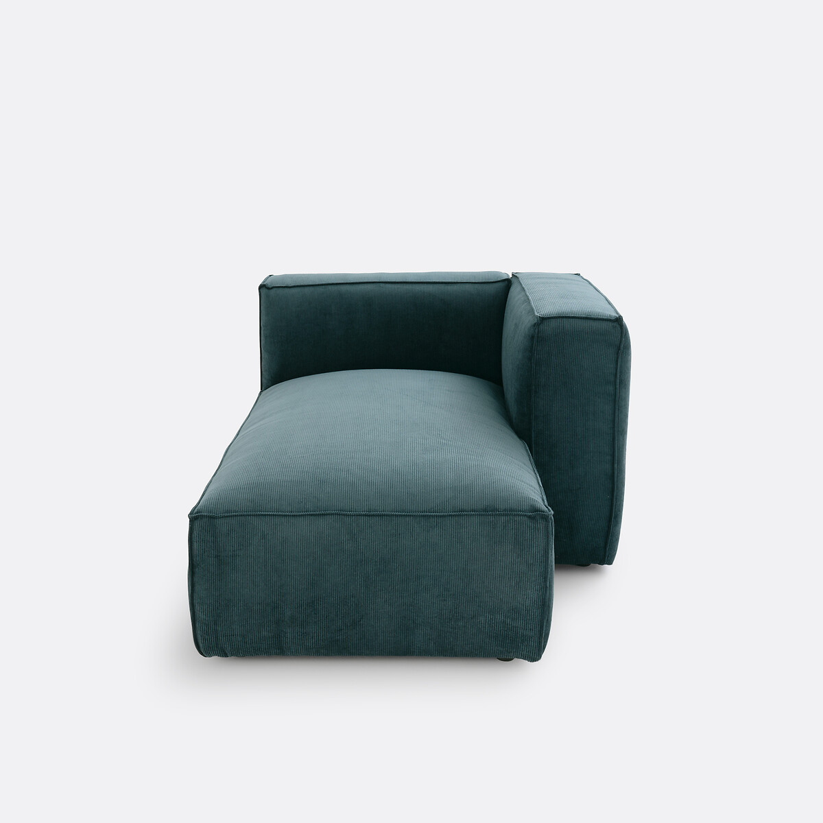LA REDOUTE INTERIORS<br>Poltrona modular de veludo canelado, Seven