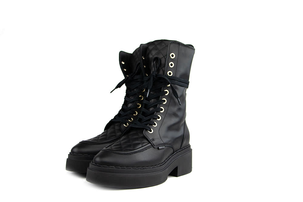 Nubikk Finn Aubine Black Leather
