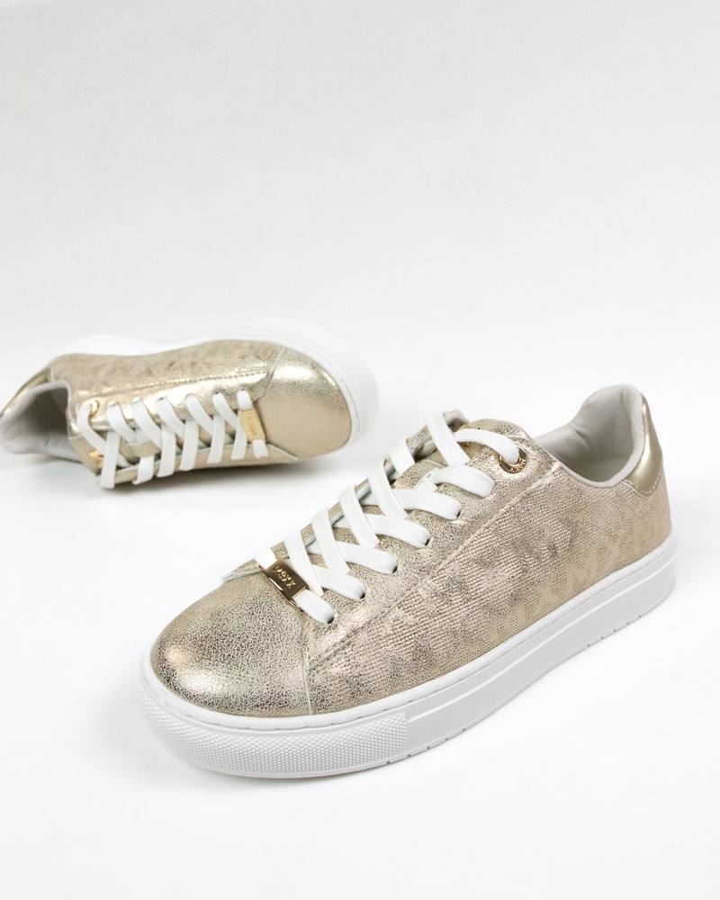 Mexx Loua Lage sneakers  - goud