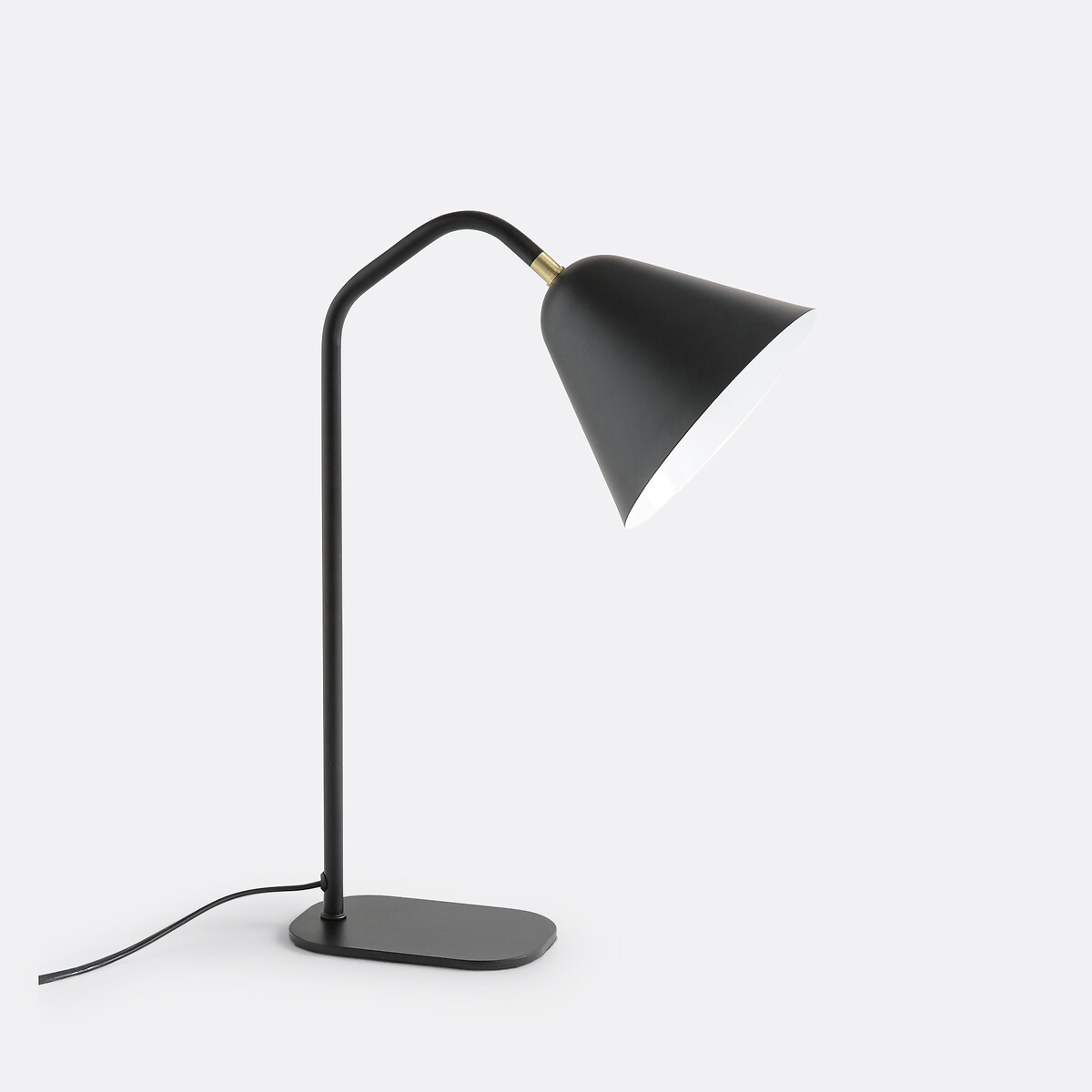 LA REDOUTE INTERIEURS<br>Candeeiro de mesa em ferro, Copita