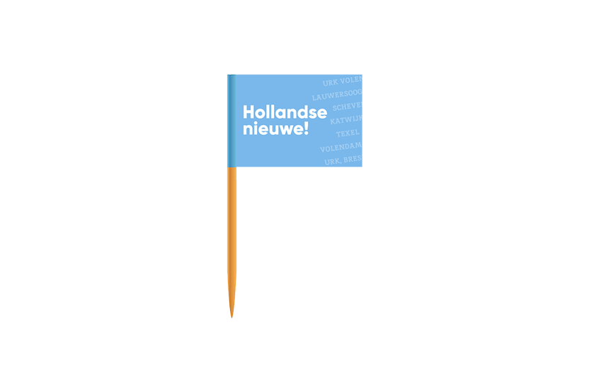 Hollandse Nieuwe' Vlagprikkers