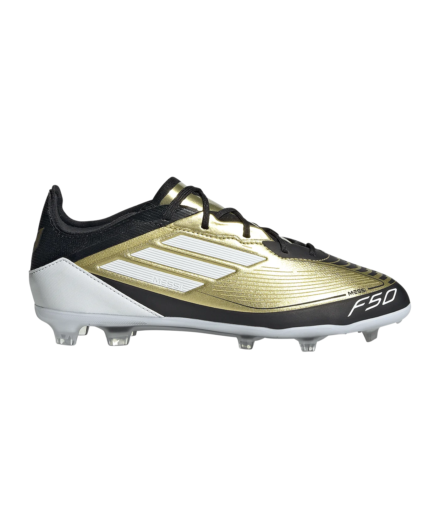 adidas F50 Elite FG Messi Triunfo Dorado Kids Gold Weiss