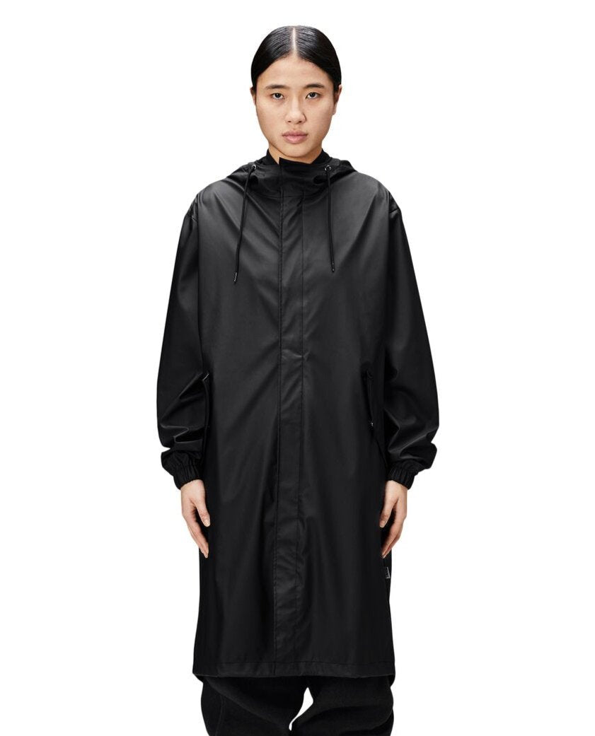 RAINS  Fishtail Parka regnjakke - sort