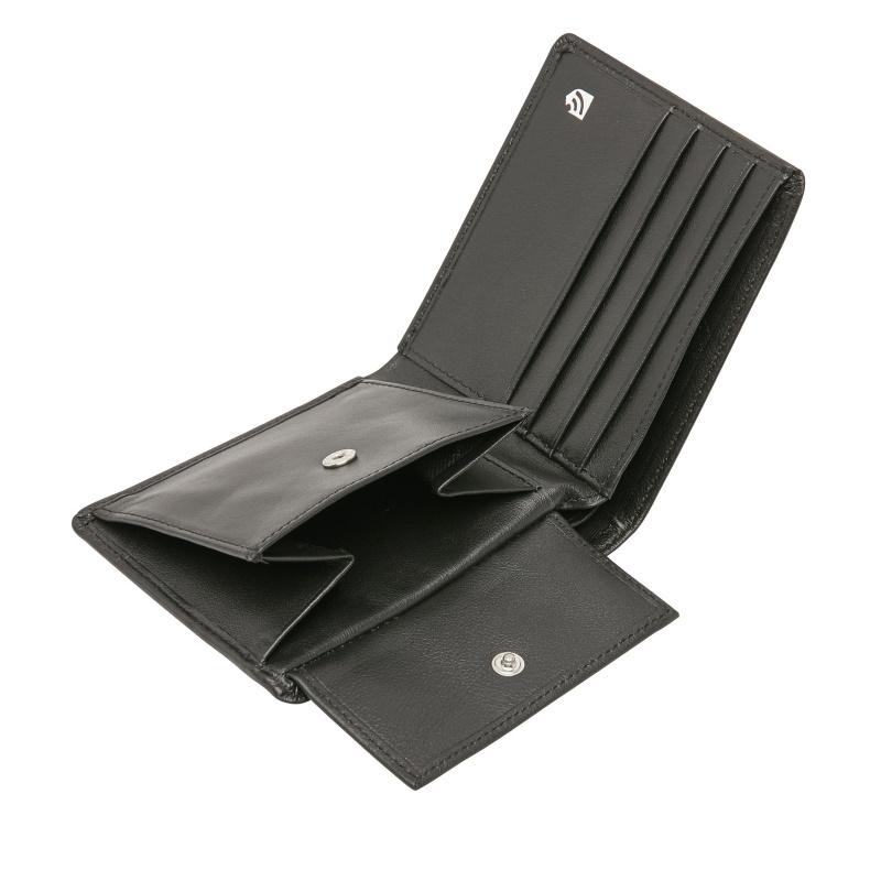 Castelijn & Beerens Vita Billfold 4 Creditcards RFID Protected Zwart