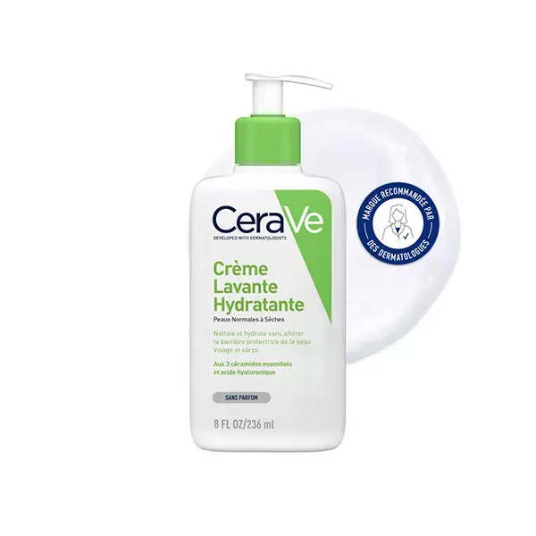 Creme de Limpeza e Hidratação CeraVe para Rosto e Corpo 236ml