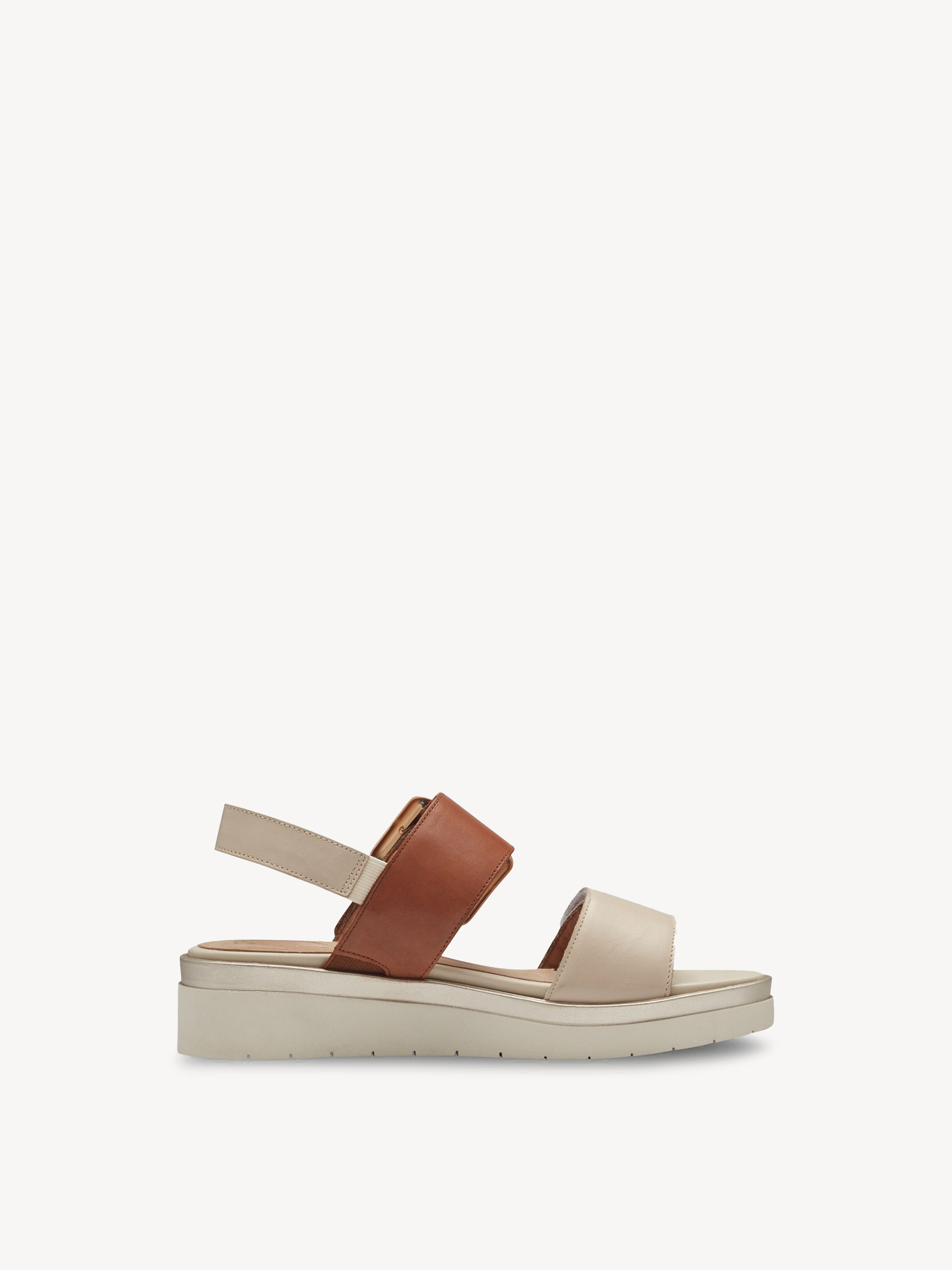 Leren Sandaaltje - beige