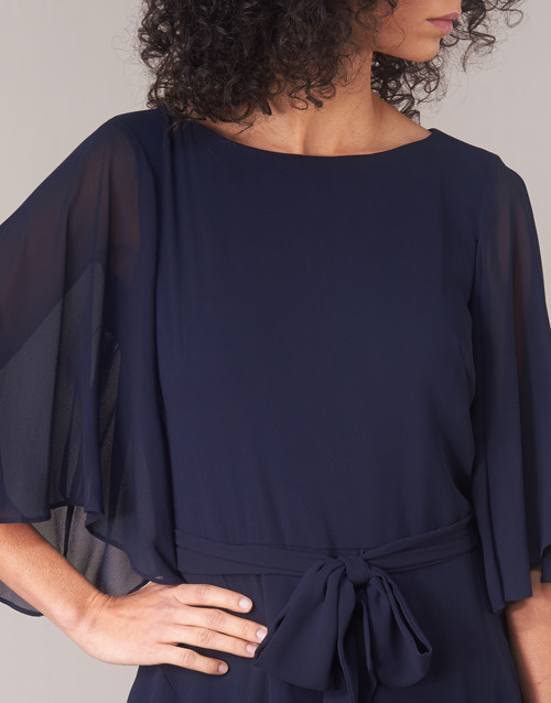 Lauren Ralph Lauren - NAVY-3/4 SLEEVE-DAY DRESS Marino