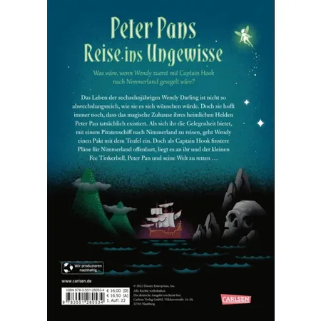 Carlsen Verlag Disney. Twisted Tales: Peter Pans Reise ins Ungewisse