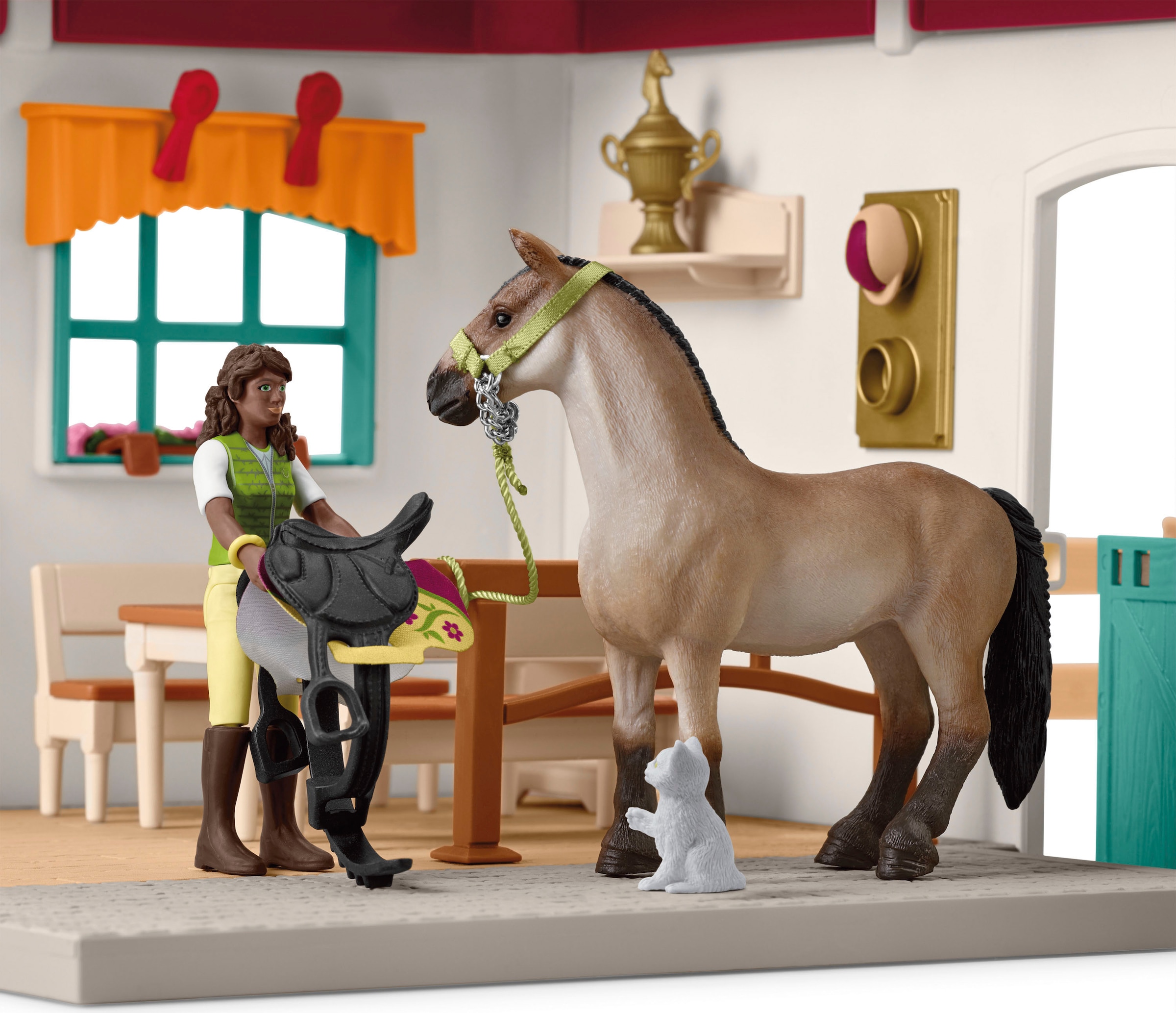 Schleich® Spielwelt »HORSE CLUB, Sattelkammer (42591)« Made in Germany