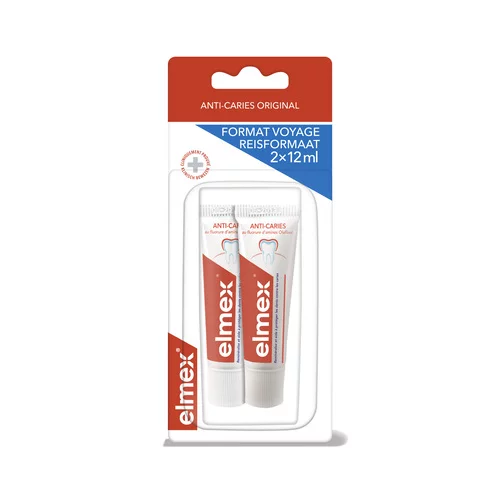 Dentifrice elmex Protection caries - 2x12ml