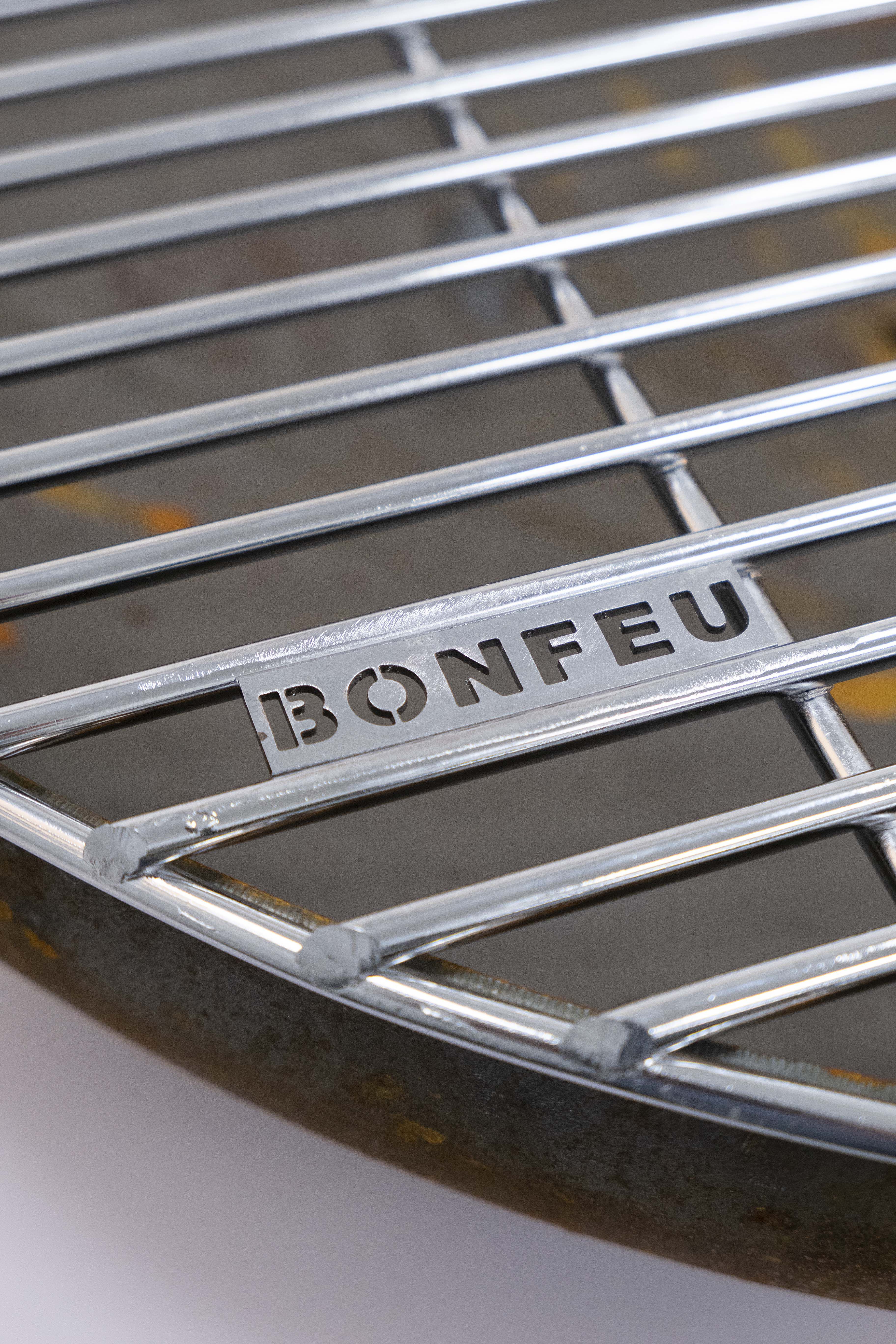 BonFeu - Grillrooster - Rond - Staal - 120 cm - Extra large