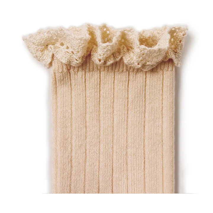 Collégien Chaussettes Lili | Rose poudré