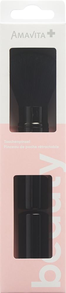 Amavita Beauty Taschenpinsel 100% vegan 1 Stk