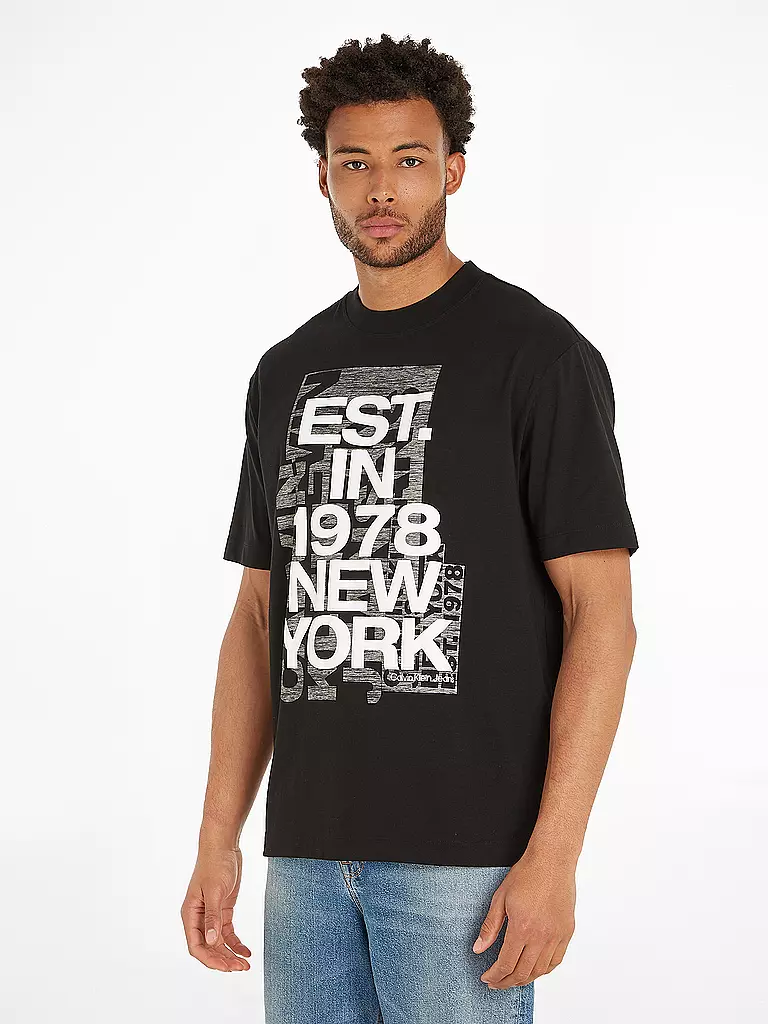 CALVIN KLEIN JEANS T-Shirt  schwarz