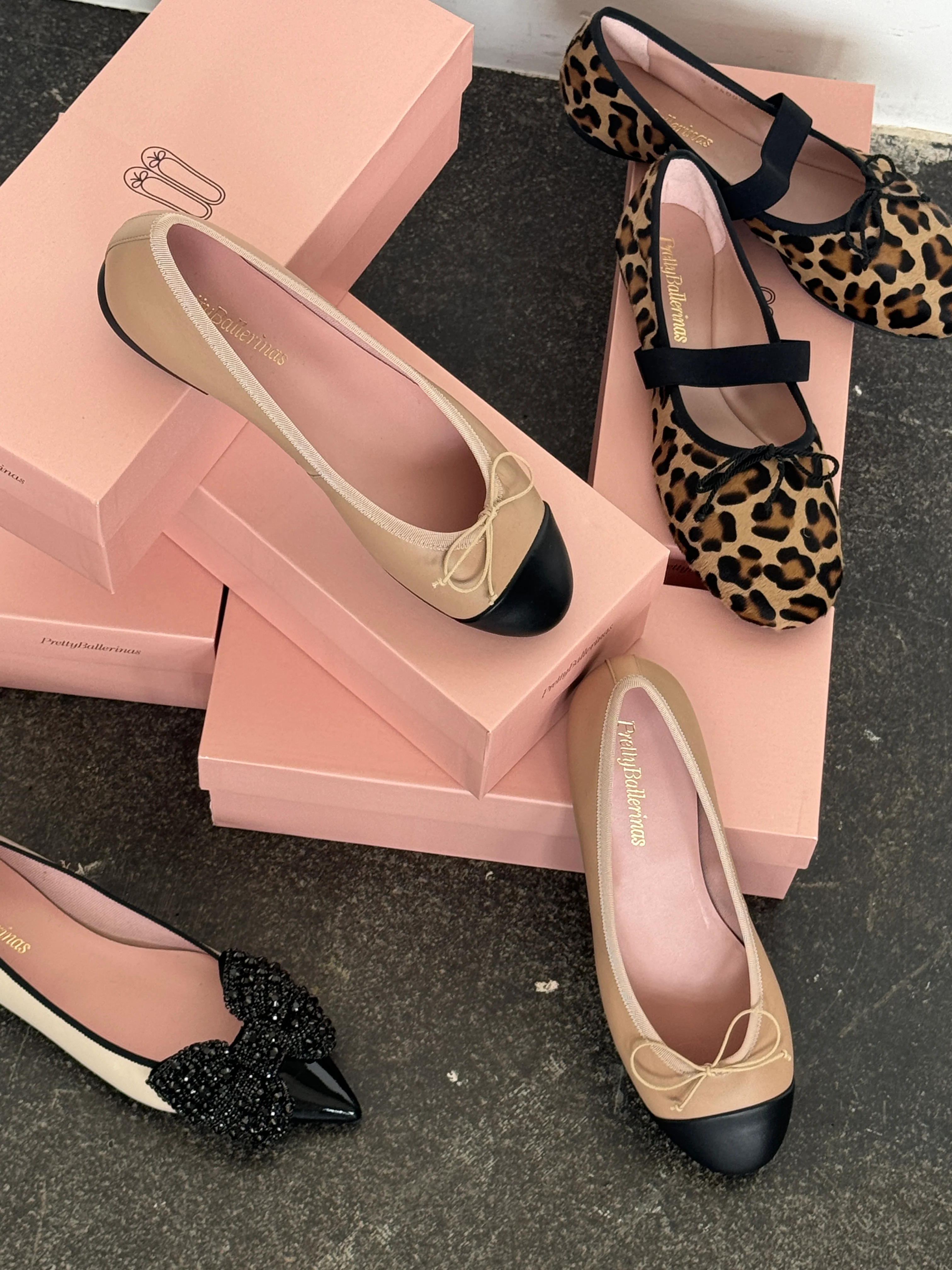 Pretty Ballerinas  Nicole ballerina - Nude/sort