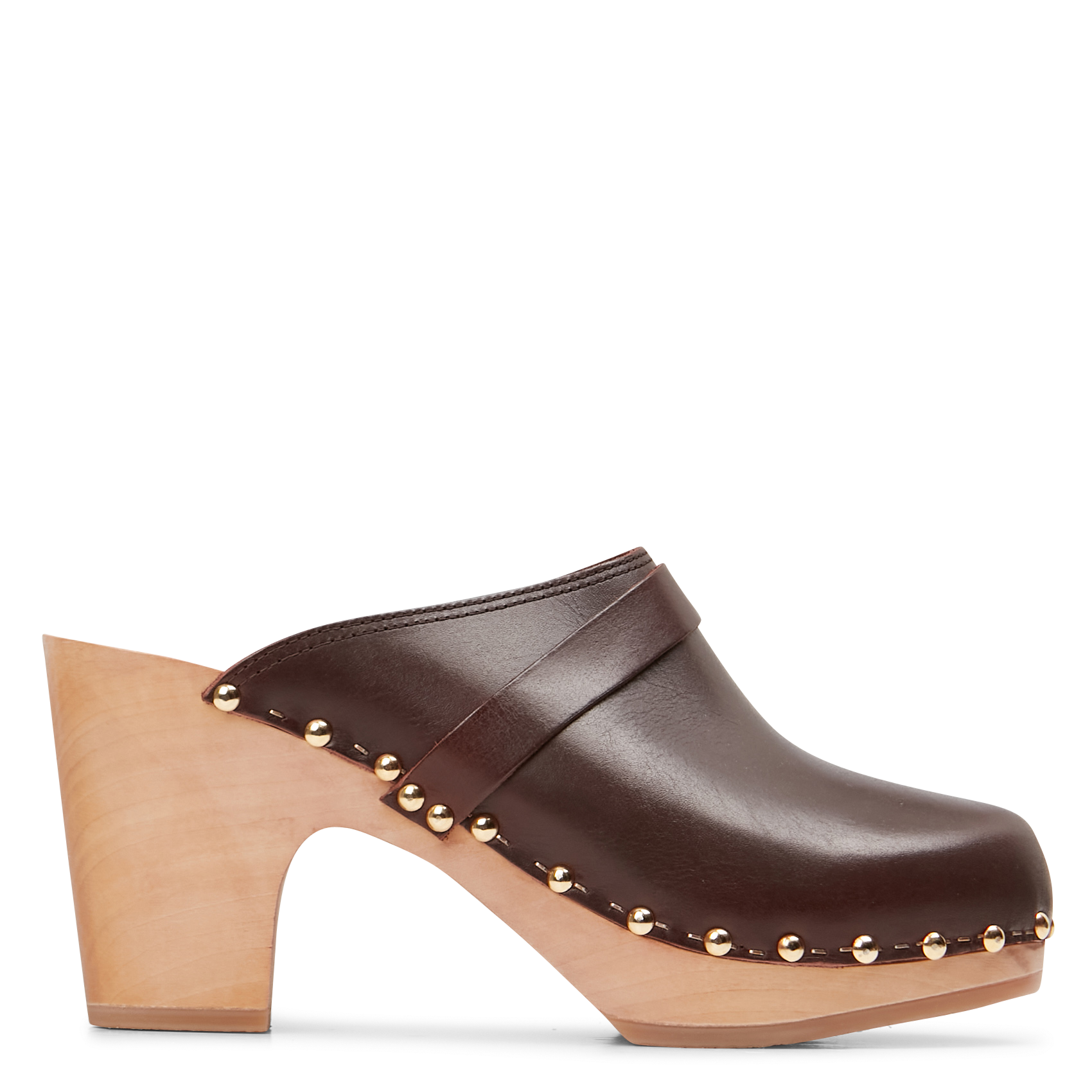 YRMA ROCK - Sabots en cuir | Marron