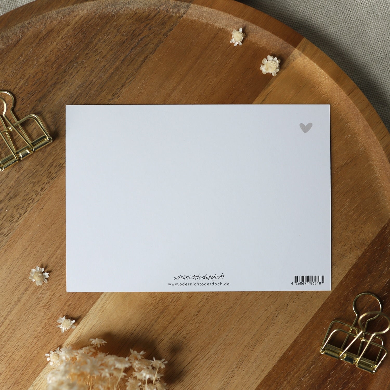 Postkarte „Take it slow