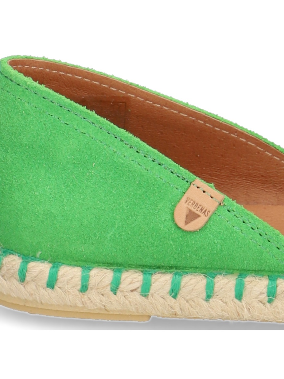 Veloursleder Espadrille