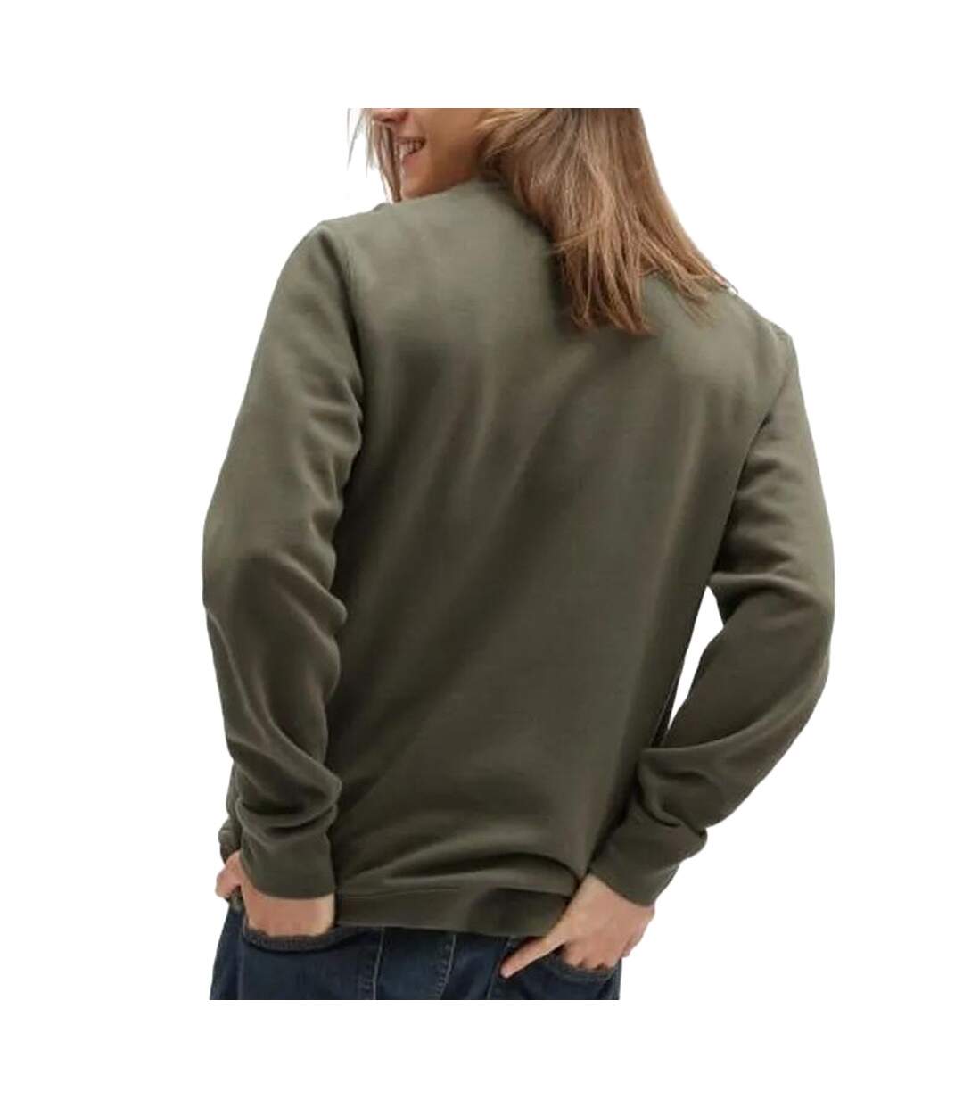 Sweat Kaki Homme Vans Fleece