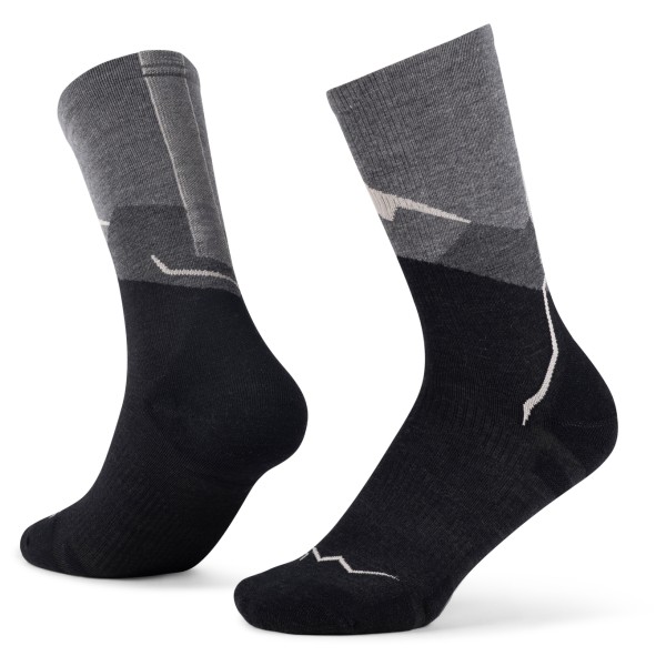 Buff - Merino Lightweight Crew Sock LWC1 - Chaussettes en laine mérinos