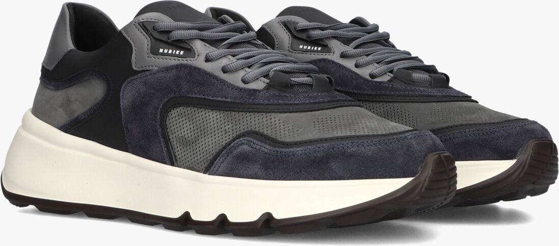 blauwe nubikk lage sneakers luca noa