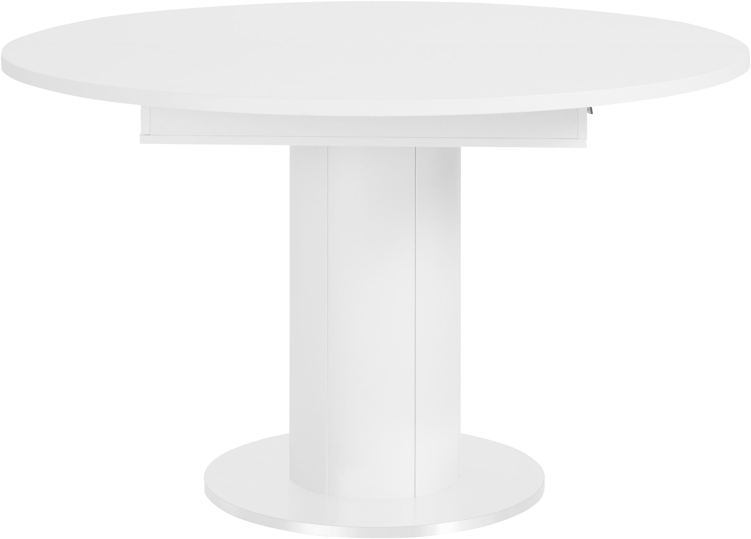 Mäusbacher Esstisch rund, Untergestell Säule