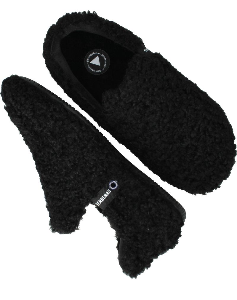 Verbenas Yuk Pantoffels Zwart Dames