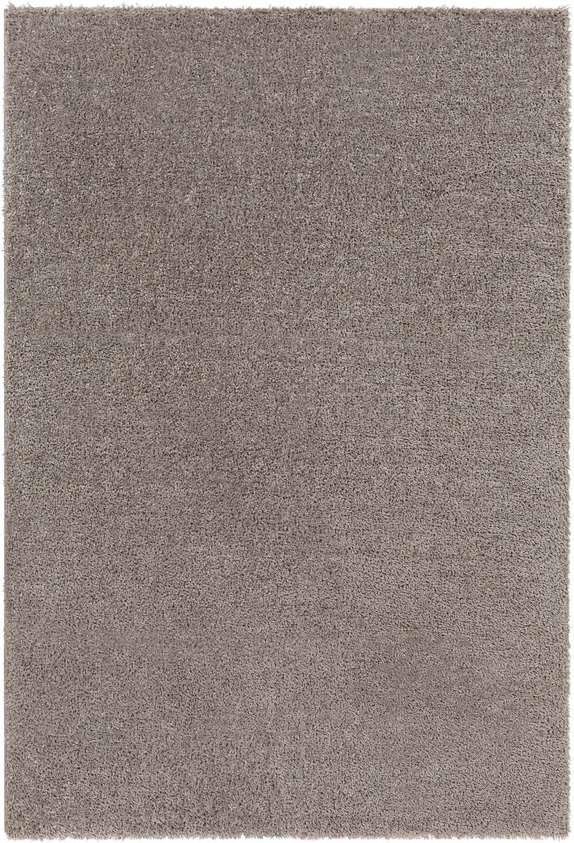 Modern hoogpolig shaggy vloerkleed, donkergrijs, 160x213 cm, CLAIRE
