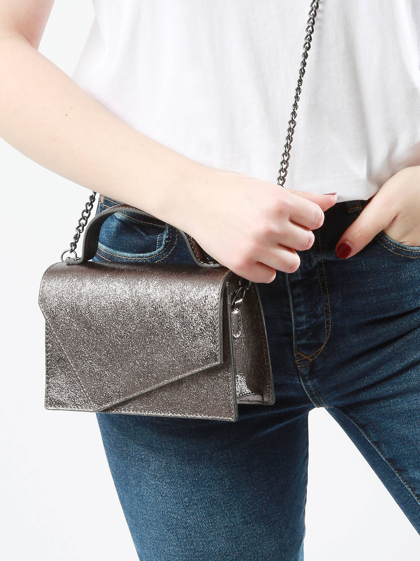 Sac bandoulire Nine cuir MILANO