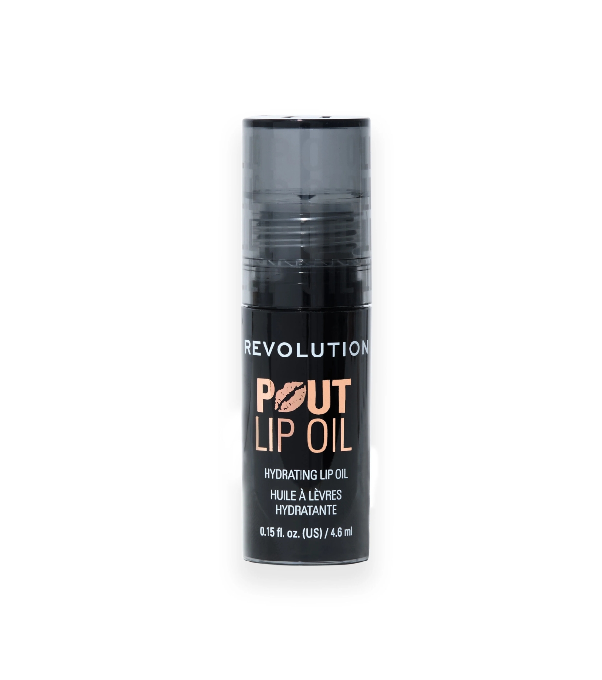 Makeup Revolution - Óleo Labial Pout Lip - Midnight Black