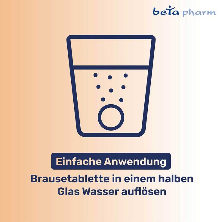 Zink Beta 25 Brausetabletten, 20 St