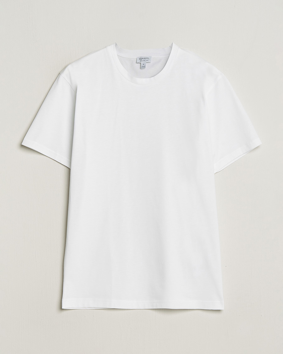 Sunspel Riviera Midweight T-Shirt White