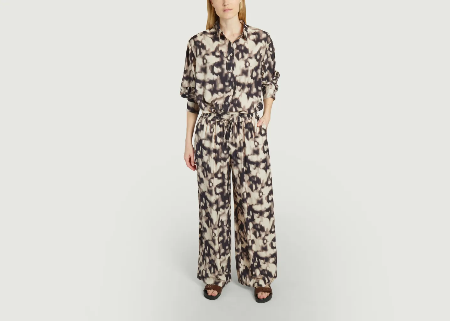 Chemise imprimé fantaisie Alfrida Samsoe Samsoe