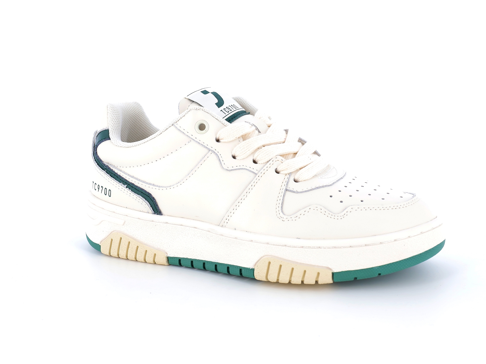 Safety jogger-589326 Cuir Blanc Vert