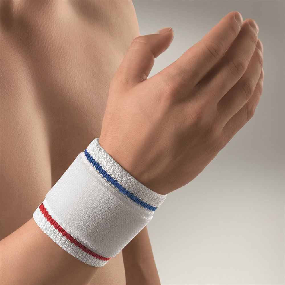 BORT ActiveColor Handgelenkbandage<br>1 Stück, L +19cm, weiss