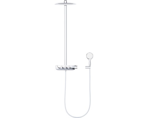 Douchekolom incl. thermostaat GROHE Rainshower System SmartControl Duo 360 chroom 26250000