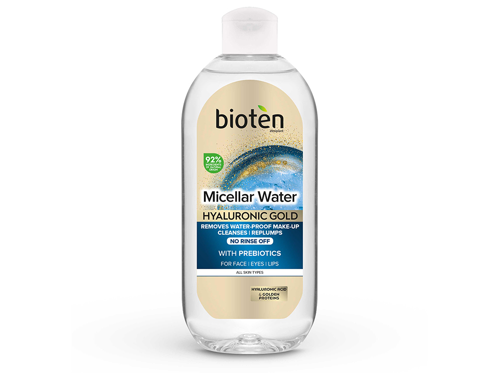 ÁGUA MICELAR BIOTEN HYALURONIC GOLD 400ML