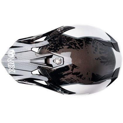 Casque cross Ovix DIRTY CANCAN 2024 - Noir / Blanc