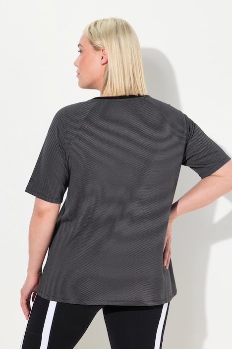 Funktionsshirt, schnelltrocknend, V-Ausschnitt, Halbarm