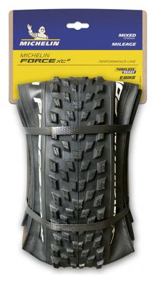 Pneu VTT Michelin Force XC2 Performance Line 29'' Tubeless Ready Souple Gum-X E-Bike Ready