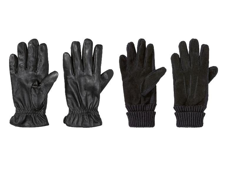 Leren heren handschoenen