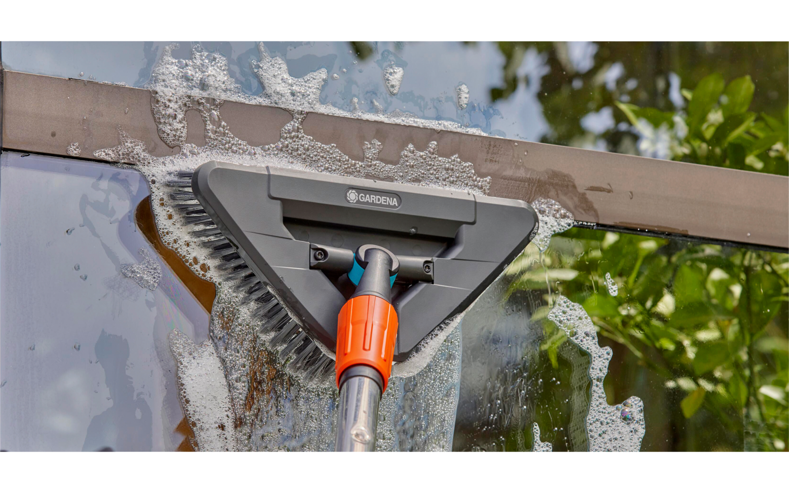 Gardena Cleansystem Stielbürste hard flex